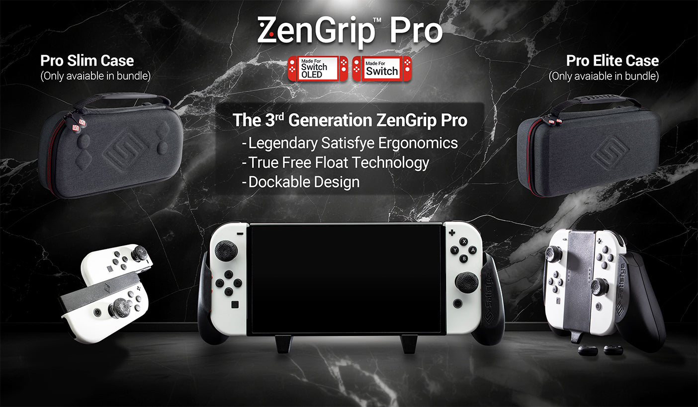 Nintendo Switch GT FORCF Pro ZenGrip Pro – Satisfye